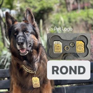پلاک سگ سیمکارت رند ROND
