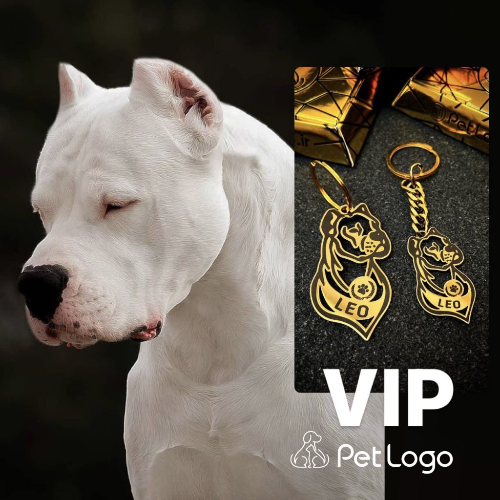 پلاک سگ داگو آرژانتینو VIP