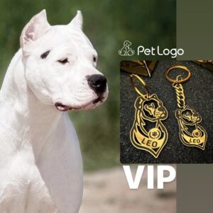 پلاک سگ داگو آرژانتینو VIP